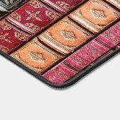 Bibliophile Beautiful Old Book Spines Schreibtischunterlage (Ecke)