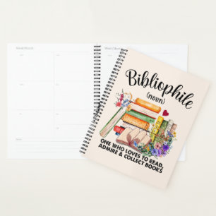 Bibliophile Bliss Planer