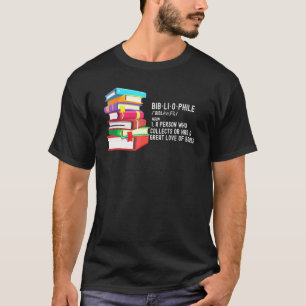 Bibliophile Book Reading Teacher T-Shirt