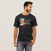 Bibliophile Book Reading Teacher T-Shirt (Vorne ganz)