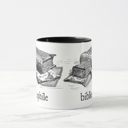 Bibliophile Tasse (Zentrum)