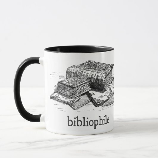 Bibliophile Tasse (Links)