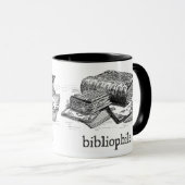 Bibliophile Tasse (VorderseiteRechts)