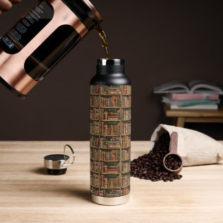 Bibliophilen-Wasserflasche Trinkflasche