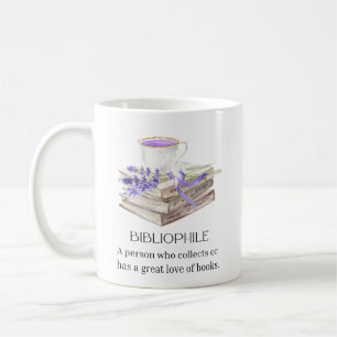 bibliophiler Buchliebhaber Kaffeetasse