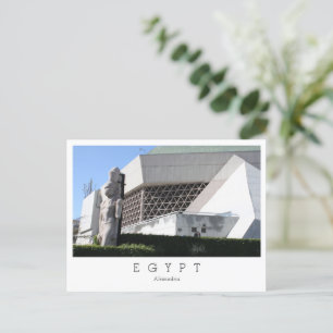 Bibliotheca Alexandrina, Alexandria, Ägypten Postc Postkarte