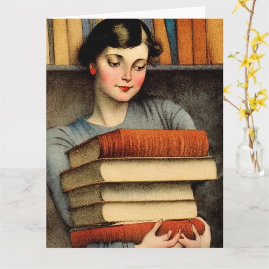 Bibliothecarius - biblische Grußkarte Karte (Gelbe Blume)