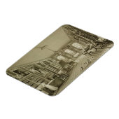 Bibliothek als Sitzungssaal, Cassiobury Park, c.18 Magnet (Linke Seite)