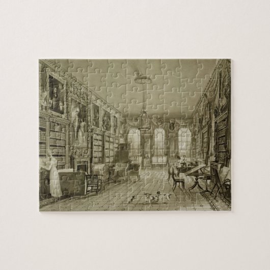 Bibliothek als Wohnzimmer, Cassiobury Park, Puzzle (Horizontal)