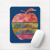 Bibliothek Apple Mousepad (Mit Mouse)