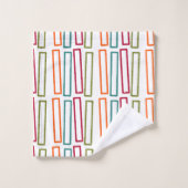 Bibliothek Badhandtuch Set (Waschlappen)