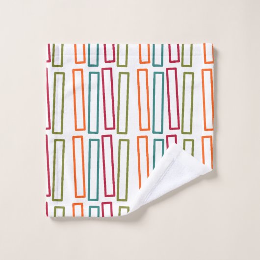 Bibliothek Badhandtuch Set (Waschlappen)