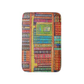 Bibliothek Bath Mat Badematte (Vorderseite Vertikal)