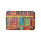 Bibliothek Bath Mat Badematte (Vorderseite)