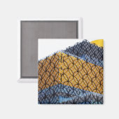 Bibliothek Birmingham Magnet (Vorderseite/Rückseite)