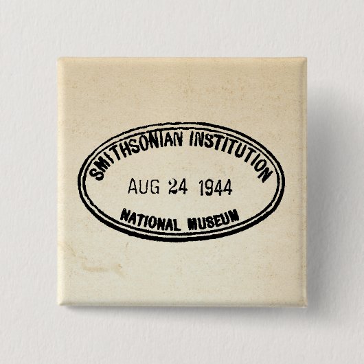 Bibliothek Briefmarke Smithsonian Institution 1944 Button (Vorderseite)