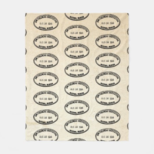 Bibliothek Briefmarke Smithsonian Institution 1944 Fleecedecke (Vorderseite)
