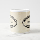 Bibliothek Briefmarke Smithsonian Institution 1944 Jumbo-Tasse (Vorderseite)