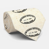 Bibliothek Briefmarke Smithsonian Institution 1944 Krawatte (Gerollt)