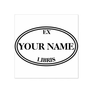 Bibliothek Briefmarke Stil ex libris Buchplatte Gummistempel