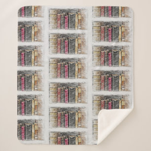 Bibliothek Bücher Avid Reader Librarian Lehrer Spa Sherpadecke