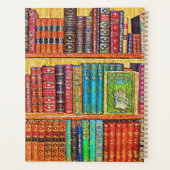 Bibliothek-Bücherplaner Planer (Rückseite)