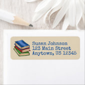 Bibliothek Buchstapler Lehrer Bibliothekare Erzieh (Insitu)