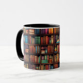 Bibliothek bucht Bücherregale für Buchliebhaber Mu Tasse (Vorderseite Links)