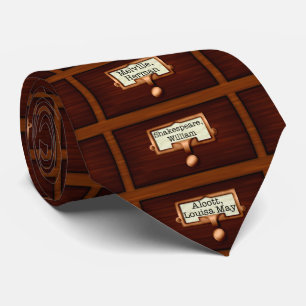 Bibliothek bucht Holzkartenkataloganzeiger Lesen Krawatte