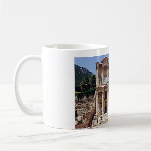 Bibliothek Celsus Ephesus Türkei Tasse (Links)
