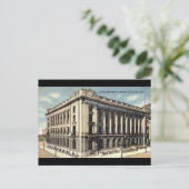 Bibliothek, Cleveland, Ohio c1934 Postkarte (Stehend Vorderseite)