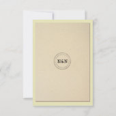 Bibliothek Danke Hochzeitbücher Liebe Story Einladung (Rückseite)