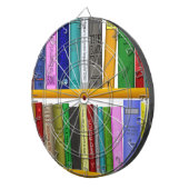 Bibliothek Dartscheibe (Vorderseite rechts)