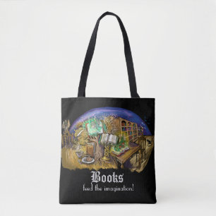 Bibliothek der lebenden Traum-Tasche Tasche