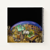 Bibliothek der Lebensträume Notizblock (Rückseite)