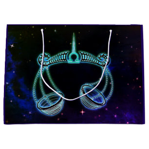 Bibliothek der Schuppen zodiac Geschenktasche Große Geschenktüte