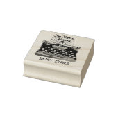 Bibliothek des Bücherbesitzes | Tinte-Briefmarke Gummistempel (Stempel)