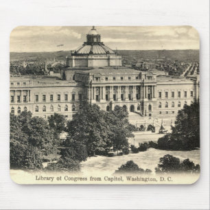 Bibliothek des Kongresses, Washington DC, 1912 Mousepad