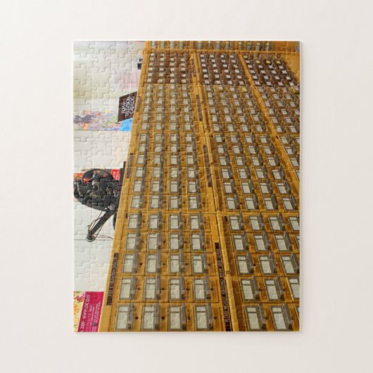 Bibliothek des Kongresskartenkatalogs Puzzle (Vertikal)