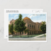Bibliothek, Duluth, MN 1914 Vintag Postkarte (Vorne/Hinten)
