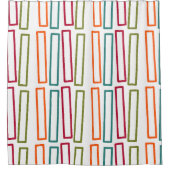 Bibliothek Duschvorhang (Vorderseite)