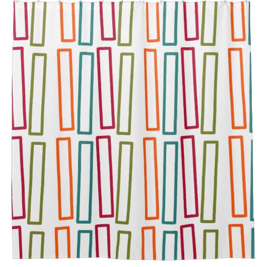 Bibliothek Duschvorhang (Vorderseite)