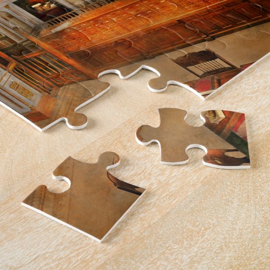Bibliothek - ein literarischer Klassiker 1905 Puzzle (Seite)