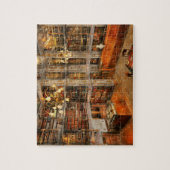 Bibliothek - ein literarischer Klassiker 1905 Puzzle (Vertikal)