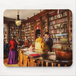 Bibliothek - Eine neuartige Idee 1895 Mousepad