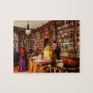 Bibliothek - Eine neuartige Idee 1895 Puzzle