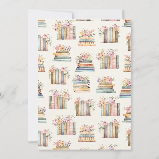 Bibliothek Einladung (Rückseite)