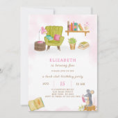 Bibliothek Einladung zum Geburtstag (Vorderseite)