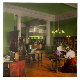 Bibliothek - Erwachsenenlektüre 1900 Fliese