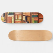 Bibliothek für alte Bücher Skateboard (Horizontal)